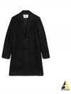 Two Button Wool Single Coat Black - AMI - BALAAN 2