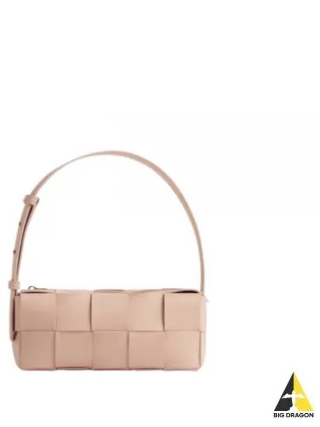 Brick Cassette Intrecciato Small Shoulder Bag Lotus - BOTTEGA VENETA - BALAAN 2