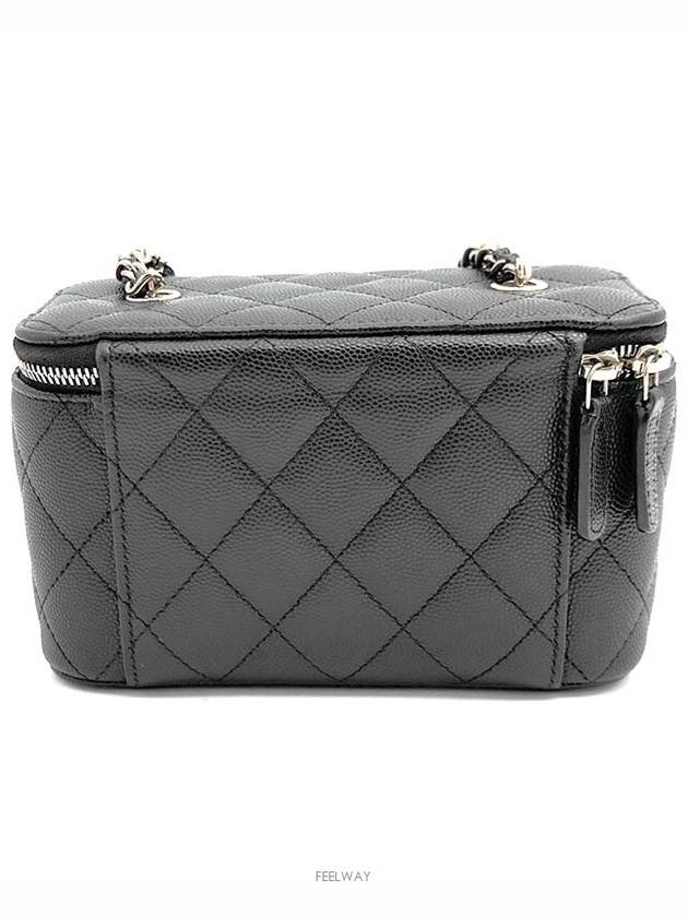 Caviar Vanity Small Chain Cross Bag - CHANEL - BALAAN 4