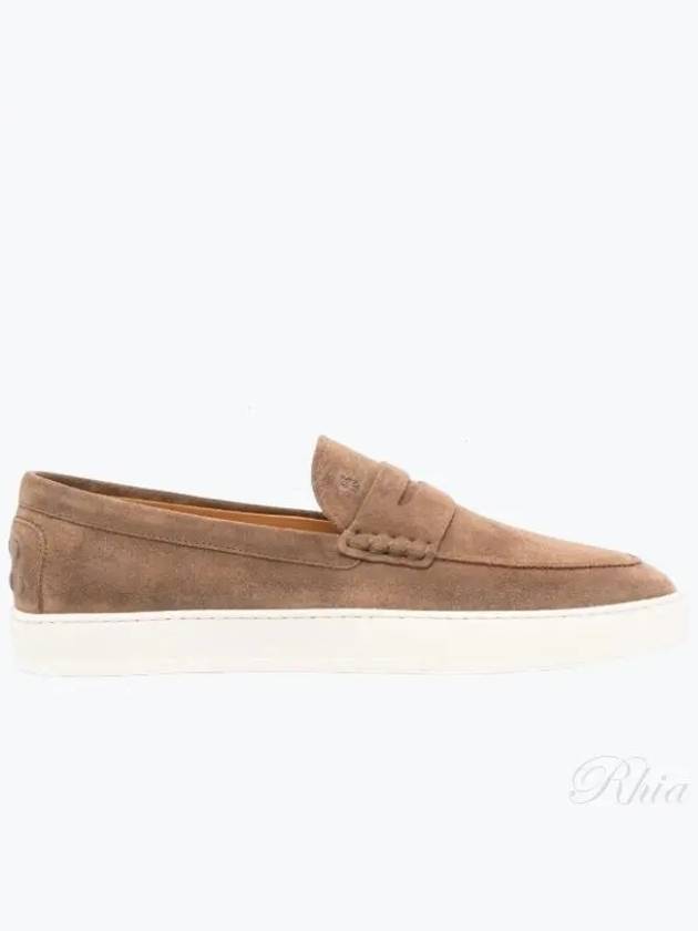 Suede Loafers Brown - TOD'S - BALAAN 2