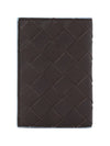 Intrecciato Flap Calfskin Card Holder Fondant - BOTTEGA VENETA - BALAAN 3