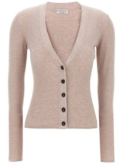 ribbed knit cardigan M9A822206C9614 - BRUNELLO CUCINELLI - BALAAN 2