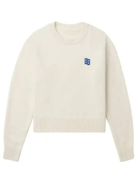 Significant TRS Tag Knit Top Oatmeal - ADER ERROR - BALAAN 2