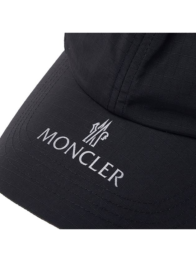 Logo Baseball Cap 3B00005 54APS 999 - MONCLER - BALAAN 6