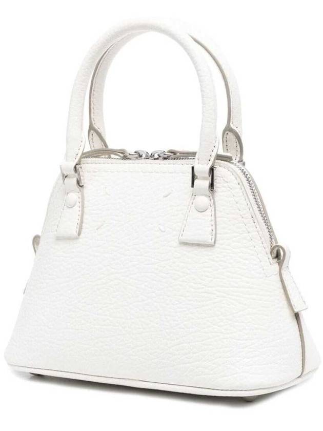 5AC Classique Micro Tote Bag White - MAISON MARGIELA - BALAAN 3