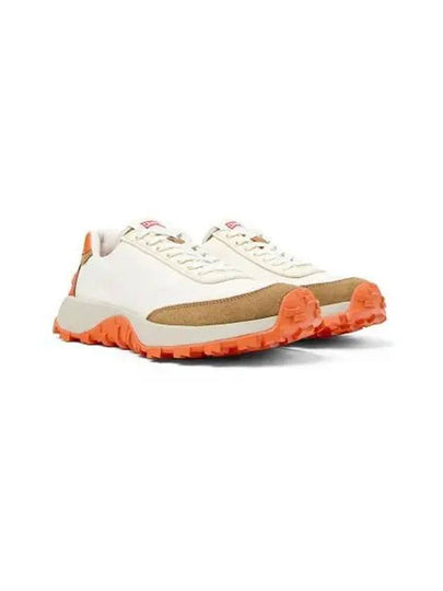 Drift Trail Vibram Low Top Sneakers Orange White - CAMPER - BALAAN 2