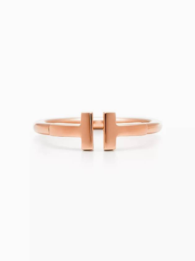 T Wire 18K Ring Rose Gold - TIFFANY & CO. - BALAAN 3