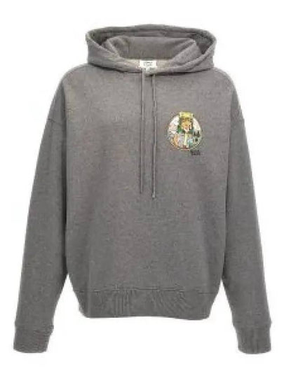 Rambling Fox Oversize Hoodie Grey - MAISON KITSUNE - BALAAN 2