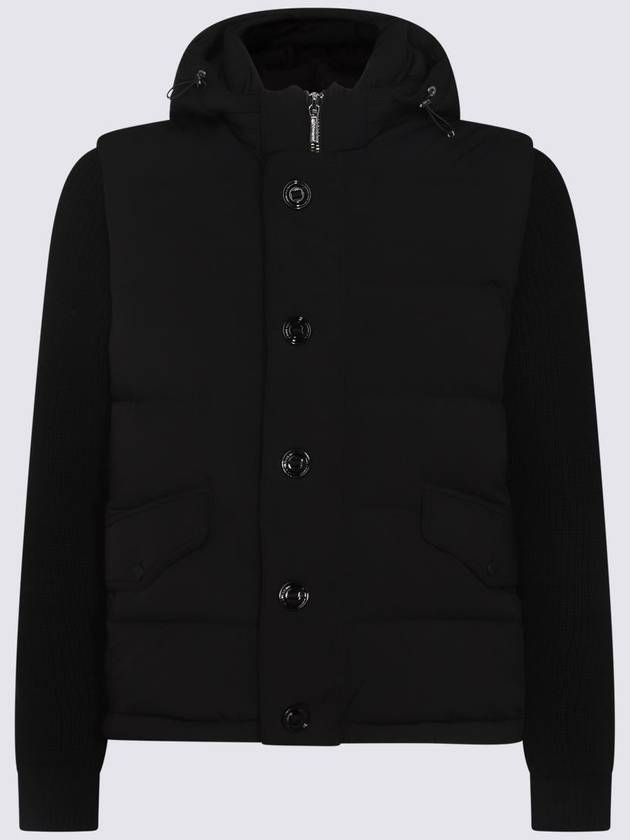 Moorer Black Down Jacket - MOORER - BALAAN 1