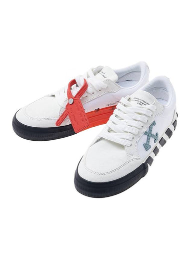 Vulcanized Low Top Sneakers White - OFF WHITE - BALAAN 1