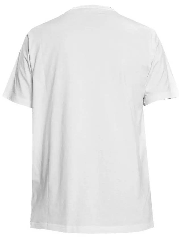 Dino Printing Short Sleeve T-Shirt White - PAUL SMITH - BALAAN 4