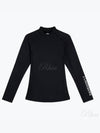 Asa Soft Compression High Neck Long Sleeve T-Shirt Black - J.LINDEBERG - BALAAN 2