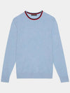 Crew Neck Merino Wool Sweater Sky - G/FORE - BALAAN 2