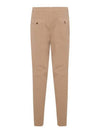 Pleated Detail Chino Straight Pants Beige - BRUNELLO CUCINELLI - BALAAN 3