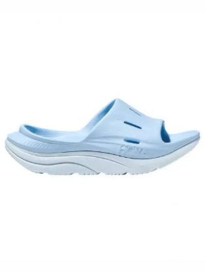 Ora Recovery Slide 3 Slippers Blue - HOKA ONE ONE - BALAAN 2