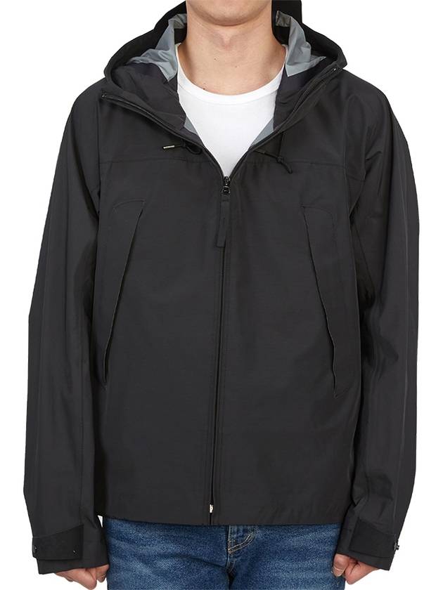 Bonded 3-Layer Zip-up Jacket Black - TEN C - BALAAN 3