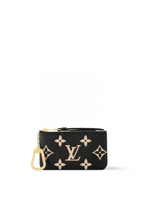 Monogram Empreinte Key Pouch Bag Black - LOUIS VUITTON - BALAAN 2