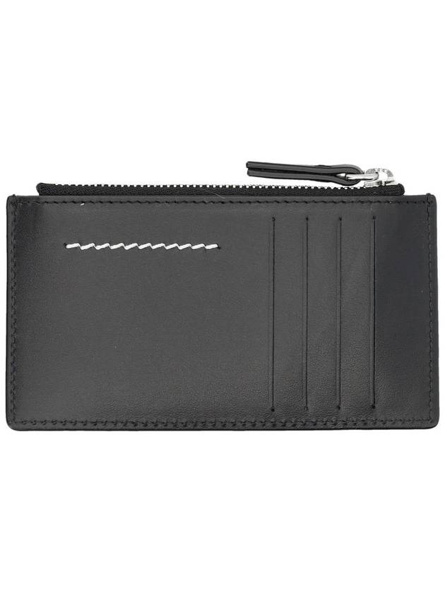 24FW MM6 Men’s Wallet SA5UI0016P6418 T8013 BLACK - MAISON MARGIELA - BALAAN 3