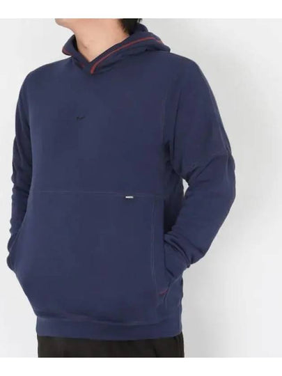 Loose Casual Hoodie Navy - NIKE - BALAAN 2