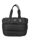 Caradoc Padding Tote Bag Black - MONCLER - BALAAN 2