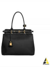 Conti Supple Calfskin Tote Bag Black - CELINE - BALAAN 2