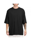 Sportswear Premium Essential Oversized Short Sleeve T-Shirt Black - NIKE - BALAAN 1