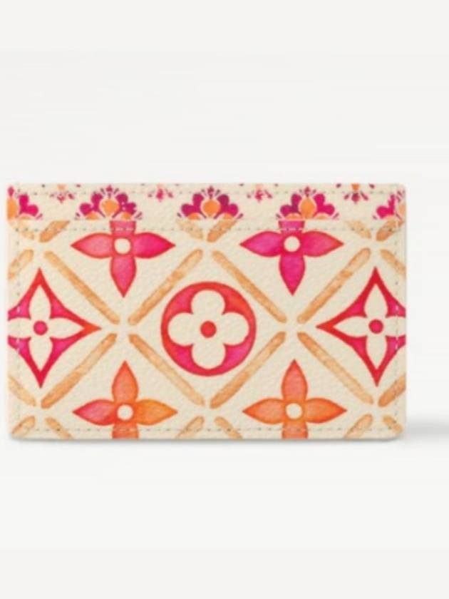 Monogram Card Wallet Beige - LOUIS VUITTON - BALAAN 7