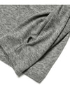 Women's Wool Jersey Turtleneck Gray - MOTH - BALAAN 6