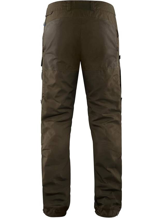 Men's Vidda Pro Ventilated Track Pants Dark Olive - FJALL RAVEN - BALAAN 3