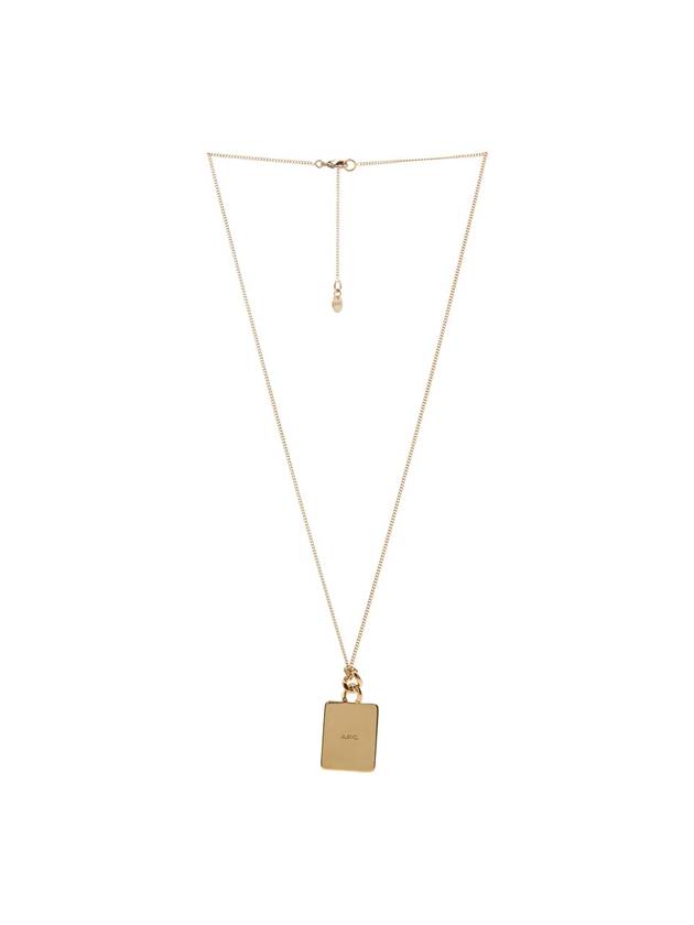 Logo Necklace Gold - A.P.C. - BALAAN 1