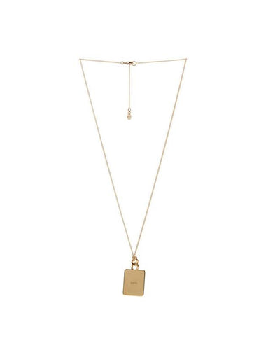 Logo Necklace Gold - A.P.C. - BALAAN 1