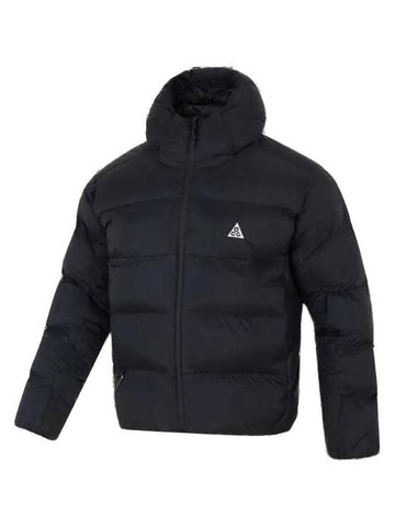 ACG Therma Fit ADV Luna Lake Loose Hooded Jacket Black Summit White Asia FV8911 010 - NIKE - BALAAN 1