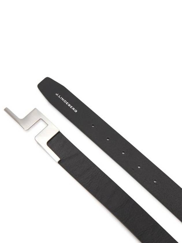 Betsy Leather Belt Black - J.LINDEBERG - BALAAN 4