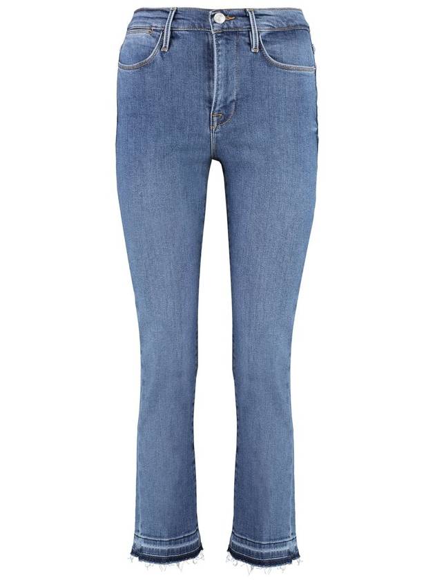 Frame Le High Straight Jeans - FRAME - BALAAN 1