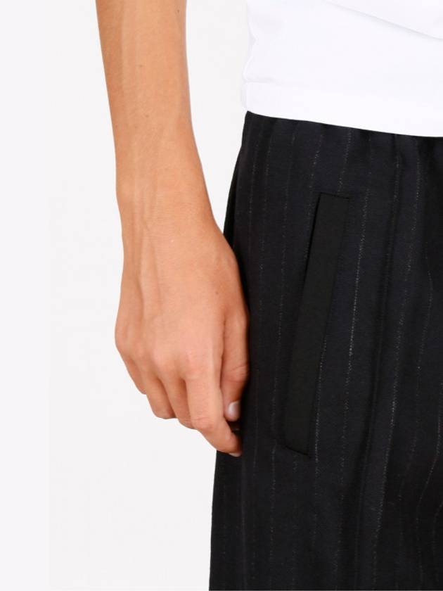 Palm Angels pinstripe OPEN SIDE trousers - PALM ANGELS - BALAAN 4