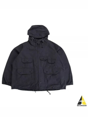 24 Atlantic Parka A Dk Navy PC Weather Cloth 24S1D010 OR206 SL003 - ENGINEERED GARMENTS - BALAAN 1