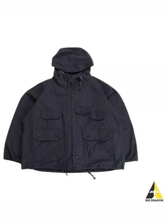 Atlantic Parka A Dk Navy PC Weather Cloth 24S1D010 OR206 SL003 - ENGINEERED GARMENTS - BALAAN 1