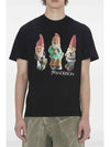 Gnome Trio Print Short Sleeve T Shirt Black - JW ANDERSON - BALAAN 3