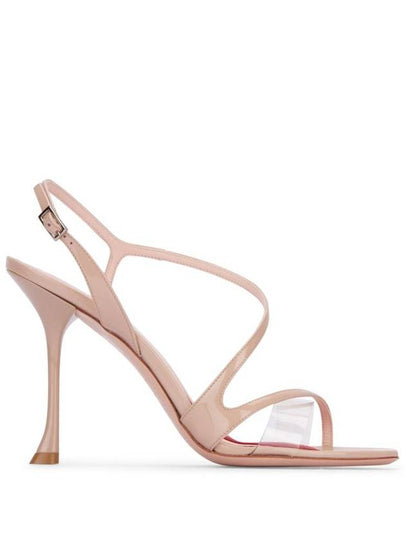 I Love Vivier Ankle Strap Sandals Heels Beige - ROGER VIVIER - BALAAN 2