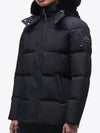 Cloud Threequater Bomber Padding Black Fox Fur Black - MOOSE KNUCKLES - BALAAN 2