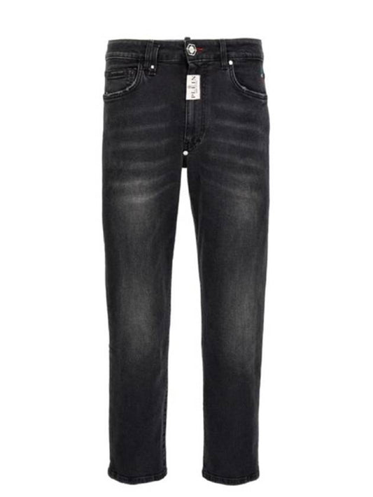 cotton skinny jeans black - PHILIPP PLEIN - BALAAN 2