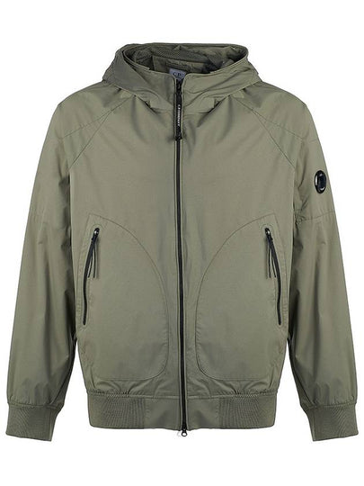 Protech Lens Wappen Hooded Jacket Bronze Green - CP COMPANY - BALAAN 2