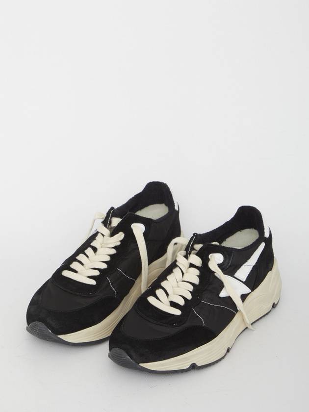 Men's Running Sole Low Top Sneakers Black - GOLDEN GOOSE - BALAAN 5