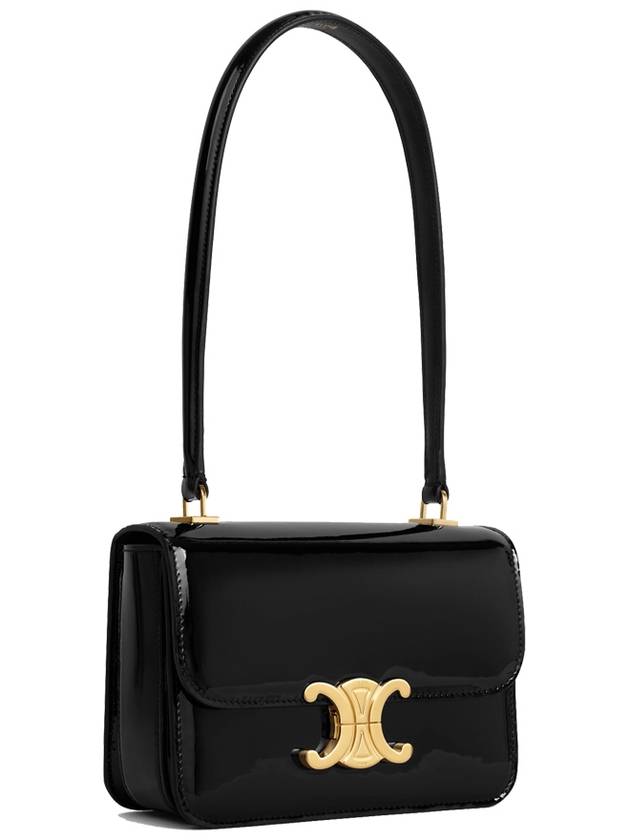 Teen Garance Calfskin Shoulder Bag Black - CELINE - BALAAN 4