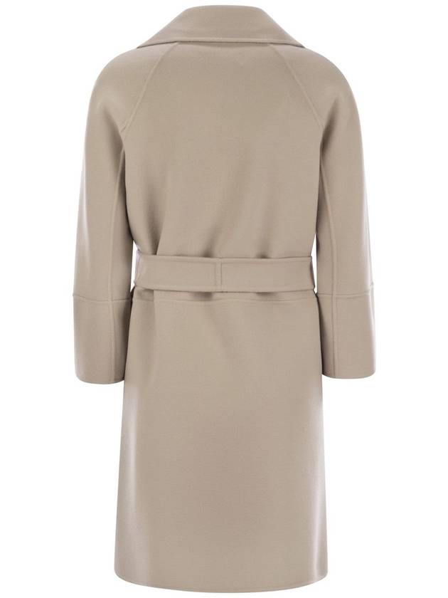 Arona short double face wool single coat natural - S MAX MARA - BALAAN 3