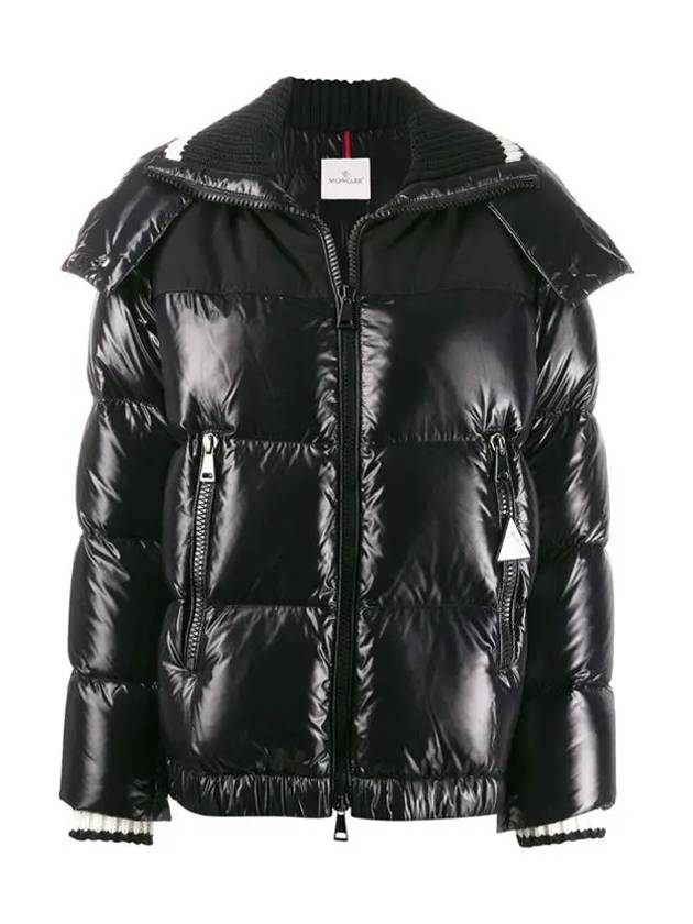 Women's Wilson Down Padding Black - MONCLER - BALAAN 3