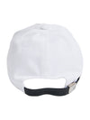 Embroidered Logo Baseball Cap White - ALEXANDER MCQUEEN - BALAAN 4