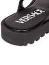 chain platform flip flops - VERSACE - BALAAN.