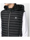 Nylon Air Down Vest Black - MOOSE KNUCKLES - BALAAN 5