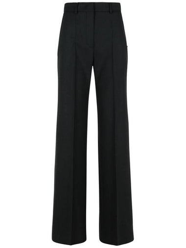 Sportmax 'Oxalis' Black Virgin Wool Pants - MAX MARA SPORTMAX - BALAAN 1